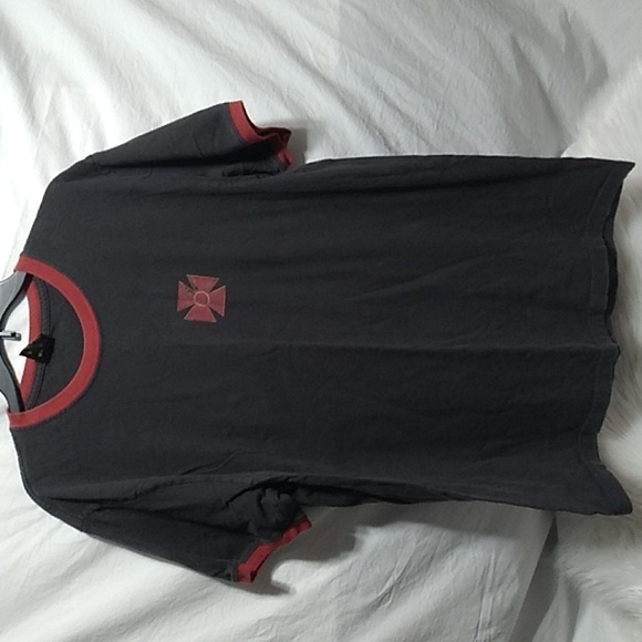 FLASH SALE RARE! Vint Lucky Brand Classic Fit Motorcycle Too Tough To Die Tee XL - Picture 4 of 8